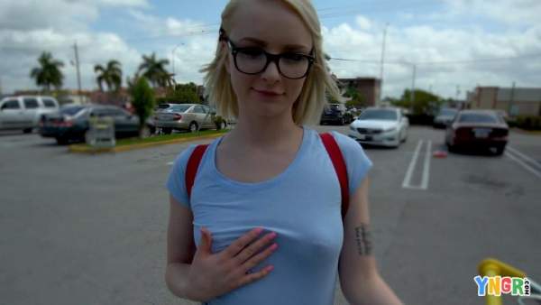 YNGR - Alice Pink Brings The Heat While Getting Fucked In The Kitchen