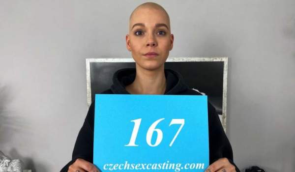 CzechSexCasting 167 - Enigma Silky - Shaved Head Girl In Casting Fuck Dream