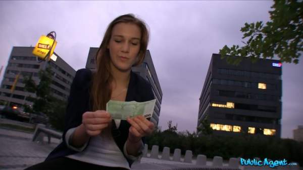 PublicAgent E10 - Alexis Crystal - Shy Blonde Takes A Stranger's Full Cock In Public