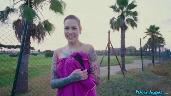 PublicAgent - Silvia Rubi - Be My Topless Tattooed Cover Girl