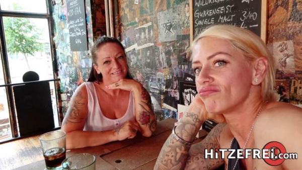 Hitzefrei - Harleen van Hynten and Adrienne Kiss - Naughty Lesbian Cam Sex Fun!