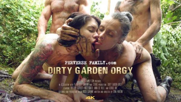 PerverseFamily E22 - Susan and Anna - Dirty Garden Orgy
