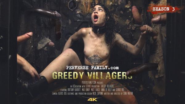 PerverseFamily E49 - Brittany Bardott and Anna De Ville - Greedy Villagers