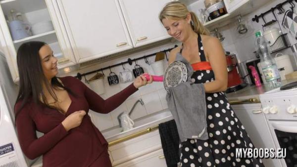 MyBoobs - Katerina Hartlova and Sofia Lee - Hardcore Toys