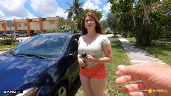 RoadSideXXX - Bess Breast Fucks To Get Her Car Towed For Free