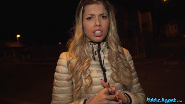 PublicAgent - Macarena Lewis - Lost Spanish Babe Fucked in Garage