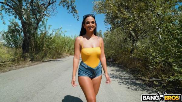 PublicBang - Claudia Bavel - Fucking On The Road To Nowhere