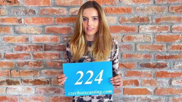 CzechSexCasting 224 - Alba Lala and Mr. XY - Skinny model is testing her luck with a Czech agency