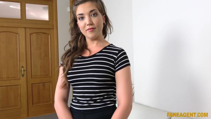 FakeAgent - Alisha Rage - Flexible brunette in red panties