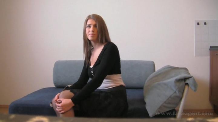 FakeAgent E33 - Christina C aka Kristine Crystalis - Natural Tits, Tight Ass, And A Mouth Made For Dick