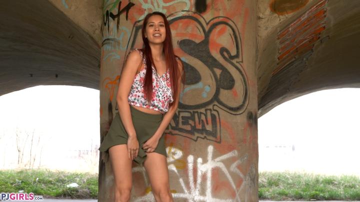 PJGirls - Paula Shy aka Kristyna 7796 - Outdoor Fun