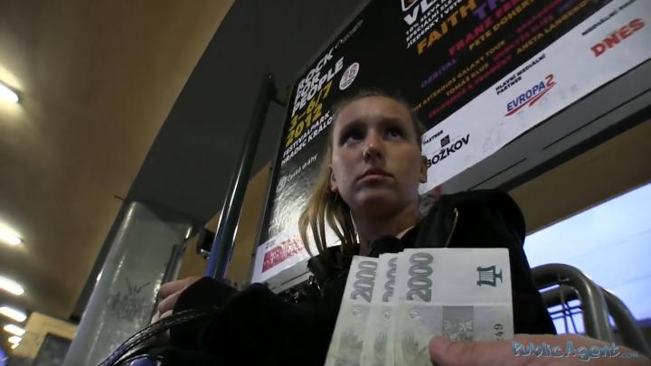 PublicAgent E05 - Nessy - Blondie Gets A Thick Creampie From A Complete Stranger