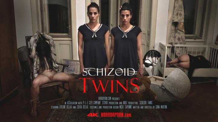 HorrorPorn E32 - Eveline Dellai and Silvia Dellai - Schizoid Twins