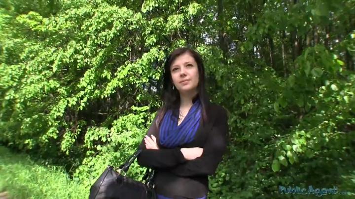 PublicAgent E97 - Eva aka Melisa Black - The Temptation of Cock is Too Strong For Horny Cutie