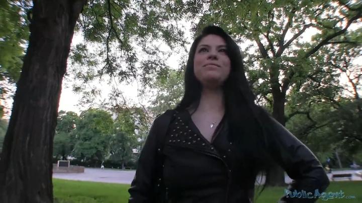 PublicAgent E100 - Lucia Love - Extra Creamy Cumshot For British Babe in A Public Park
