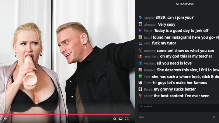 Tutor4K E15 - Vikki Fox - Exclusive online stream with my math tutor