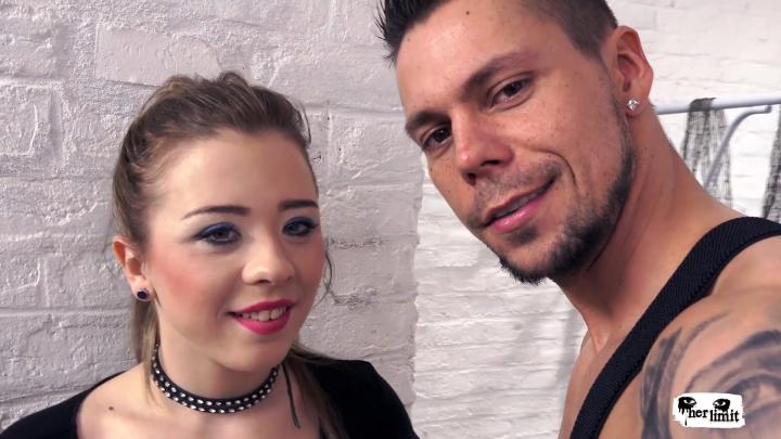 HerLimit - Anna Rey - Intense anal and deepthroating with petite blonde