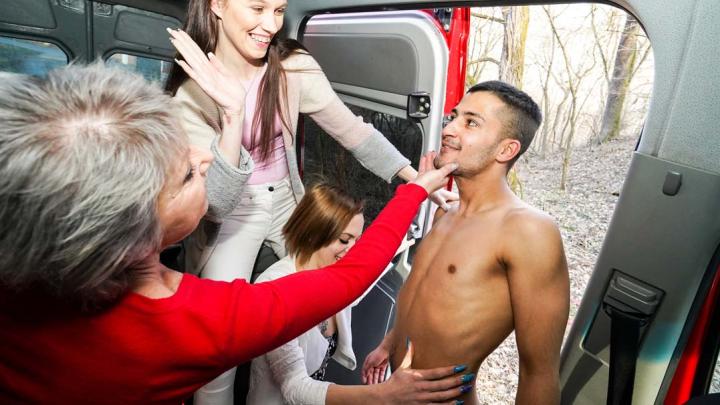 MatureVan - Nela Decker, Bianca M, Bambi S and Mito Kovac - Daughters want some fun for mom