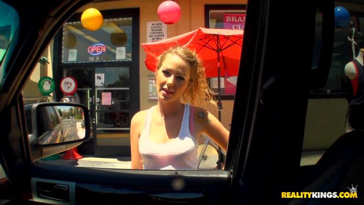 StreetBlowJobs - Kimber Day - Cum on kimber