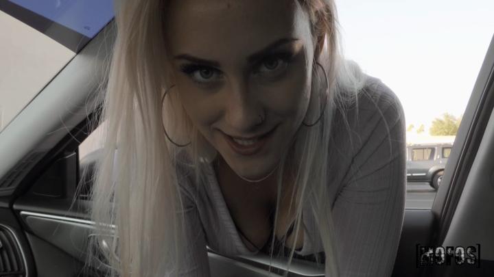 StrandedTeens - Indica Monroe and Scott Nails - Busty Blonde Hitches Ride on a Big Dick