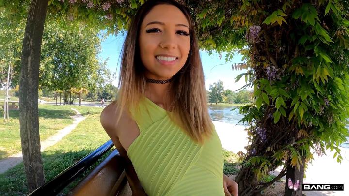 Bang! RealTeens - Fresh Teen Kimora Quin Fucks In Public Park