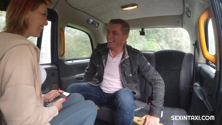 SexInTaxi E60 - Gina Monelli and Steve Q - Ukrainian milf looking for a work