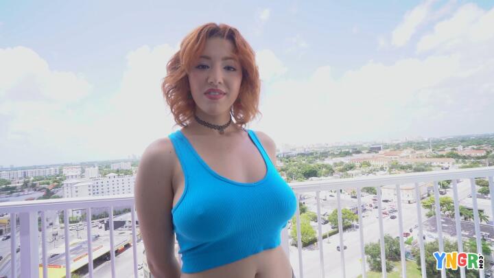 Bang! YNGR - Big Titted Redhead Keely Rose Gets Fucked On A Floatie