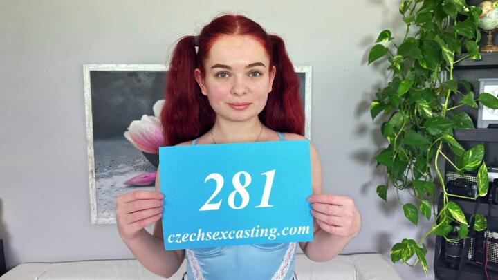 CzechSexCasting 281 - Miss Olivia and Steve Q - Cute redhead loves money and sex