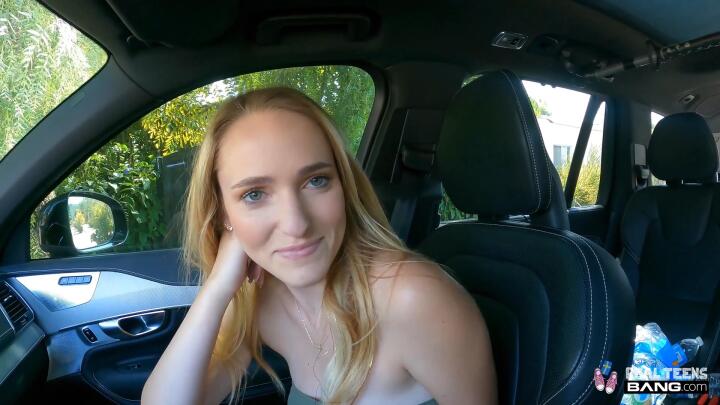 Bang! RealTeens - Teen Athena Fleurs Sucks In Public And Gets Her Perfect Tits Covered In Cum