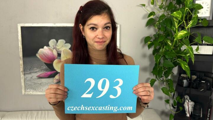 CzechSexCasting 293 - Petra 4 and Mr. XY - Sexy babe in red lingerie loves it hard