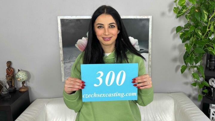 CzechSexCasting 300 - Victoria Nyx and Pavlos - Don't miss this exclusive 300th porn casting