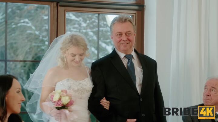 Bride4K - Kristy Waterfall and Chris Сatharsis - Wedding cancellation code: wrong name