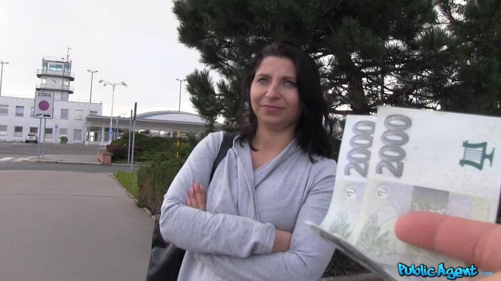 PublicAgent - Amy aka Kattie Hill - Hot babe sucks and fucks for cash