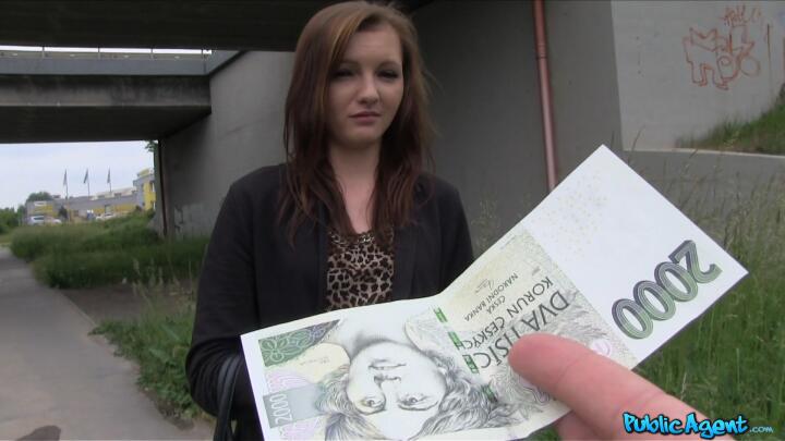 PublicAgent - Tyna - Teen Pussy Almost Too Tight to Fuck