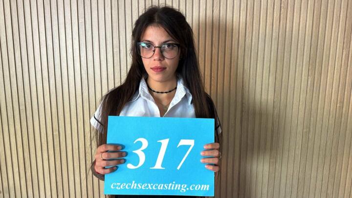 CzechSexCasting 317 - Emily Addams and Mr. XY - Sexy chatty Spanish babe loves hard cock
