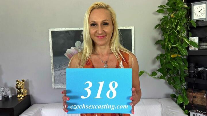 CzechSexCasting 318 - Blond Angel and Stanley Johnson - Czech blonde milf will do anything to skip the waiting list