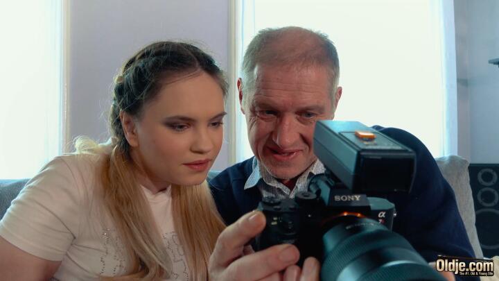 Oldje E843 - Irina Cage and J'ador - Fucking A Young Model