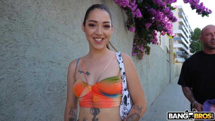 PublicBang - Melania Dark and Emilio Ardana - Sneaking out for Anal