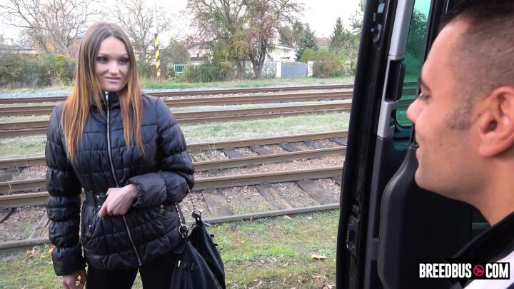 BreedBus - Barbara Bieber - Angry Girl With Big Tits Gets A Ride
