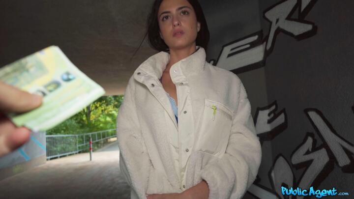 PublicAgent - Charlotte Lapiedra and Martin Gun - Eager Spanish teen loves blowjobs