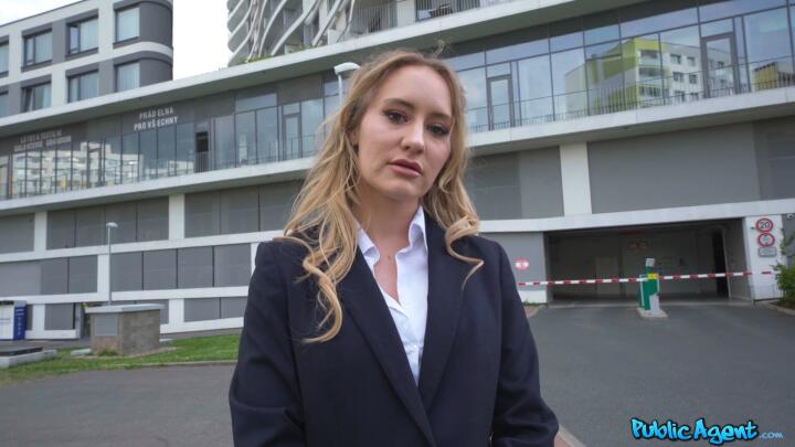 PublicAgent - Ivy Maddox and Martin Gun - Fucked In Hotel Toilet