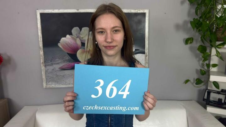 CzechSexCasting E364 - Maya Sinnn and Max Born - Skinny babe shows her wet pussy on a casting exam