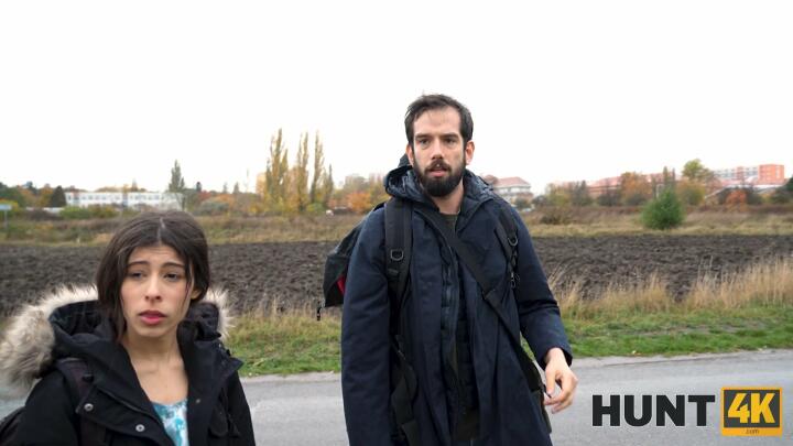 Hunt4K - Mells Blanco and Ricky Rascal - Road Trip Adventure of Loser