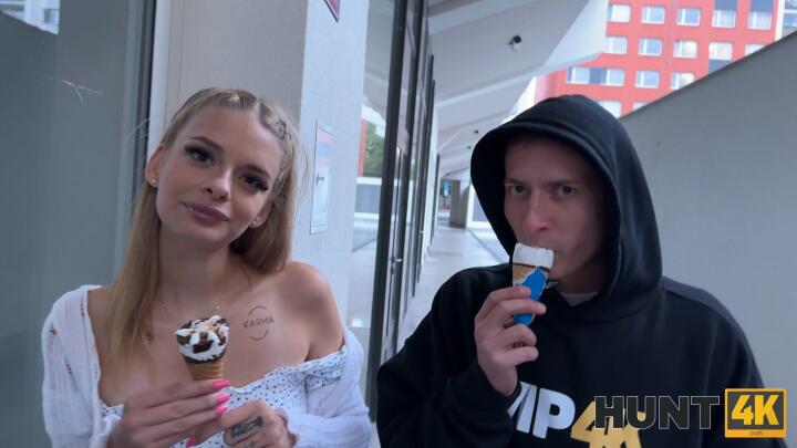 Hunt4K - Naomi Love and Steve Q - Dirty Tits Story