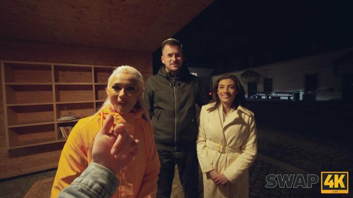 Swap4K - Veronica Leal, Emily Pink and Charlie Dean - We Picked Them Up at Bus Stop to Fuck and Humiliate