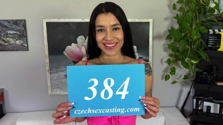 CzechSexCasting E384 - Rouss Black and Thomas - Sexy diva from Colombia will show off everything she can do