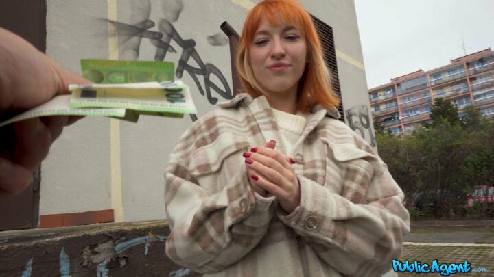 PublicAgent - Lilly Mays and Martin Gun - Redhead Russian reveals all