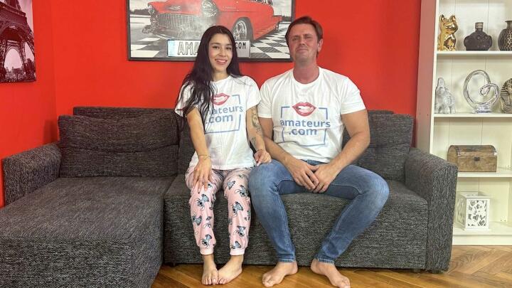 AmateriPremium E85 - Rouss Black and Thomas - Sexy babe wants to try the pro's dick