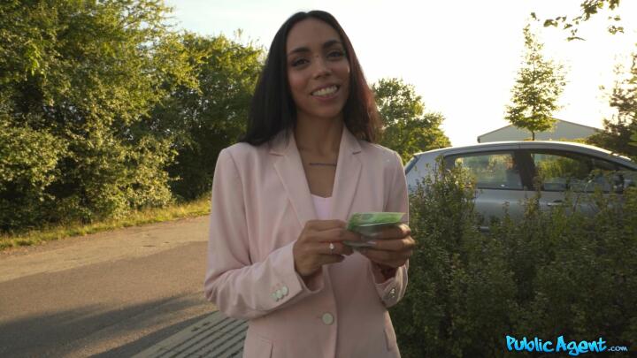 PublicAgent - Violeta Grey and Martin Gun - Cute Colombian Ass