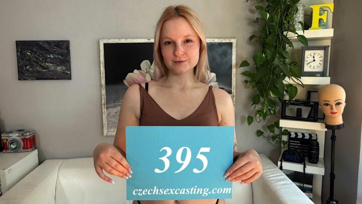 CzechSexCasting E395 - Julia and Steve Q - Sexy blonde is hungry for his dick